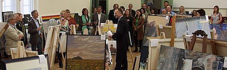 Kunstauktion im Friedenssaal in Potsdam